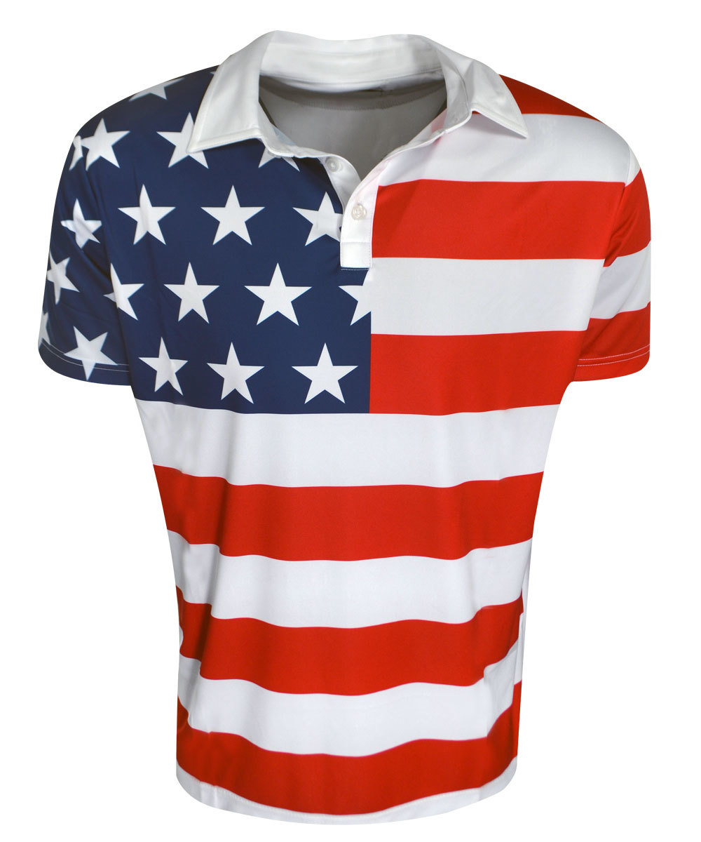 Loudmouth Golf- Stars & Stripes Fancy Shirt